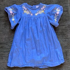 MudPie denim dress, 5T